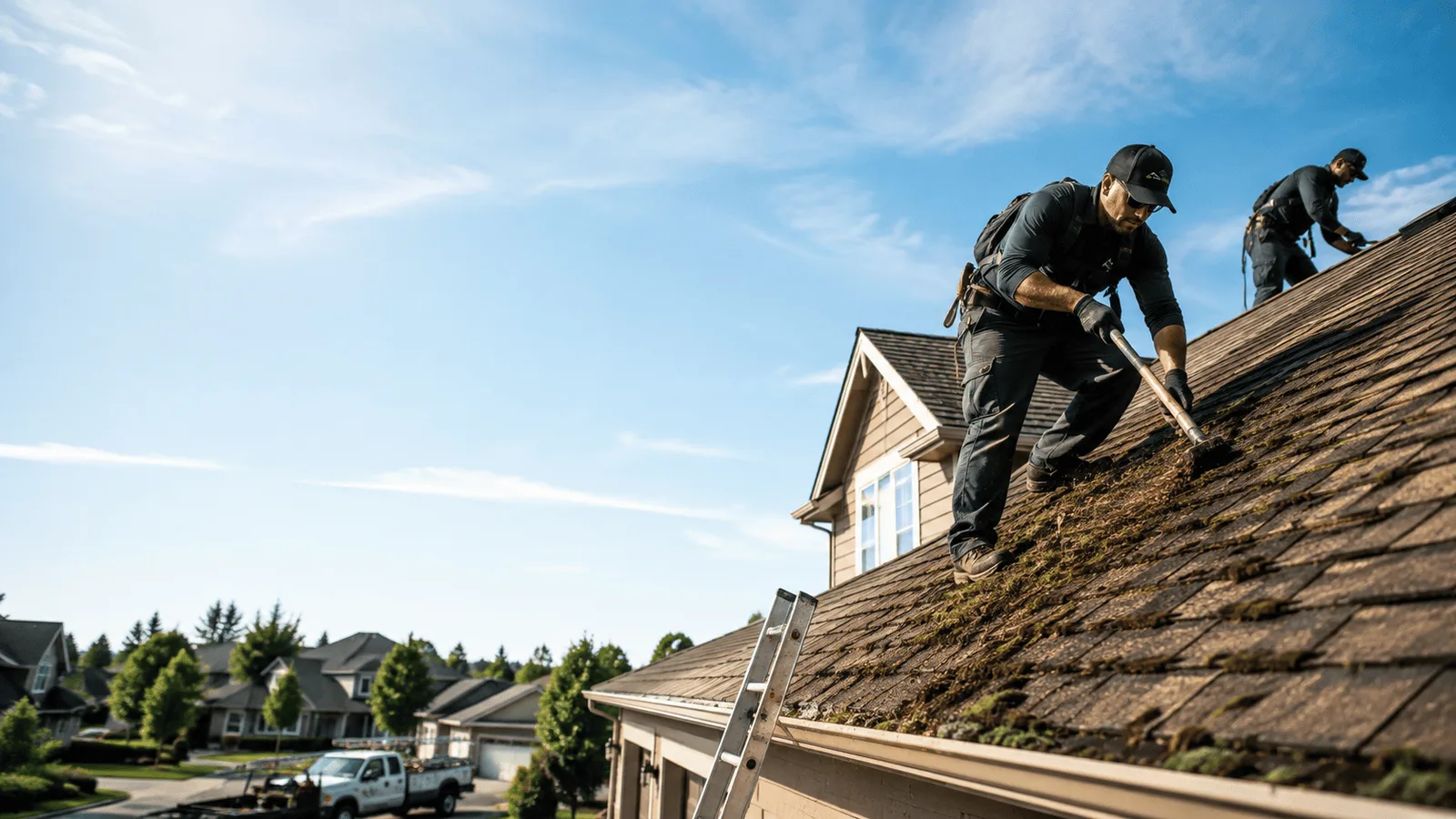Roof Moss Removal in Mashantucket, CT near me